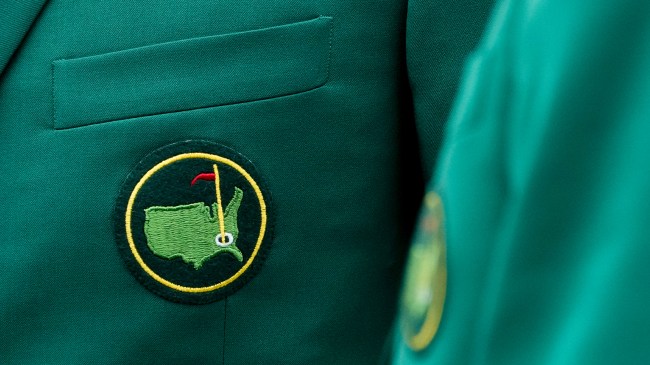 Green jacket at The Masters