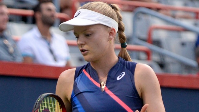 British tennis player Harriet Dart