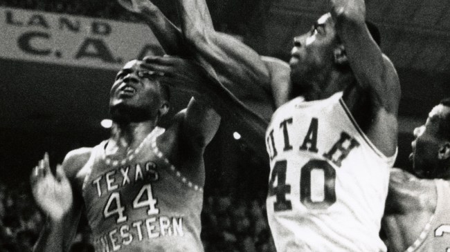 Utah forward Jerry Chambers