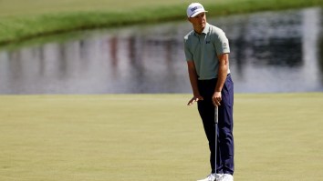 Jordan Spieth’s Putter Taps Wrong Ball In Viral Interaction With Unsuspecting Masters Fan