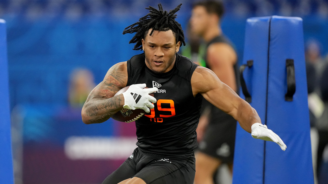 Omarion Hampton Jim Harbaugh Viral Photo