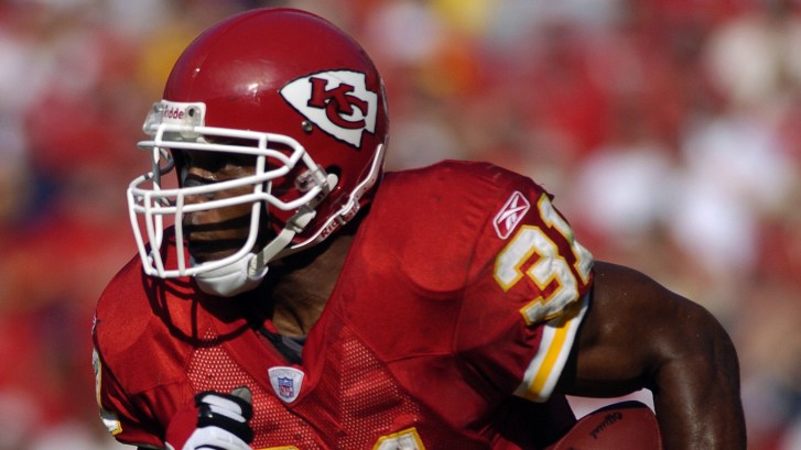 Chiefs RB Priest Holmes