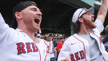 Boston Red Sox Fan Snags Foul Ball By Using His Fried Dough As A Glove