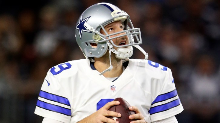 Cowboys QB Tony Romo