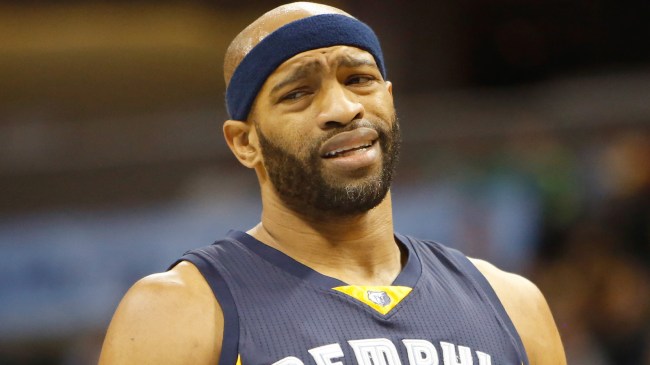 Vince Carter on the Grizzlies