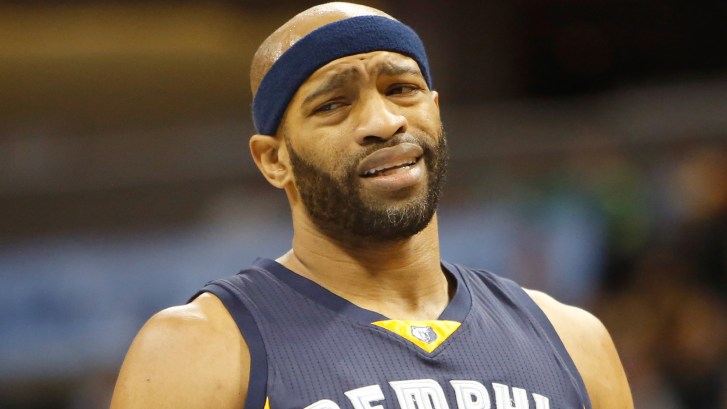 Vince Carter on the Grizzlies