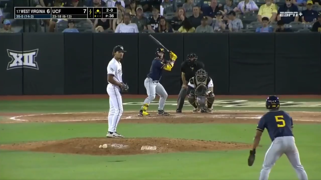 West Virginia UCF Baseball Error