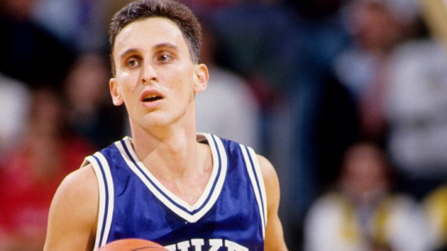 Duke guard Bobby Hurley