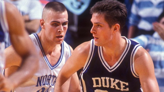 Duke center Christian Laettner