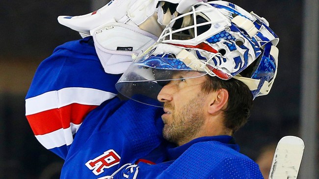 Rangers goaltender Henrik Lundqvist