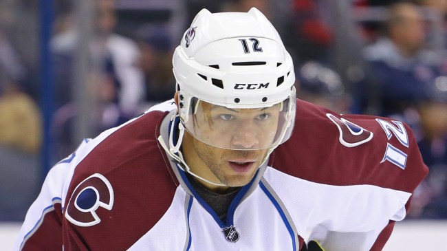 Jarome Iginla on the Avalanche