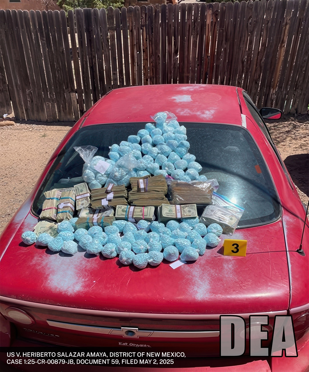 DEA Makes Largest Fentanyl Seizure In Dept. Of Justice History