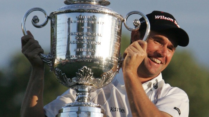 Padraig Harrington after winning 2008 PGA Championship