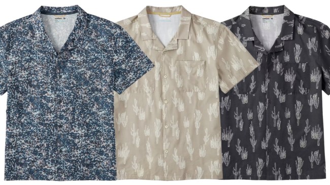 Airweave Performance Camp Collar Shirt available at Huckberry