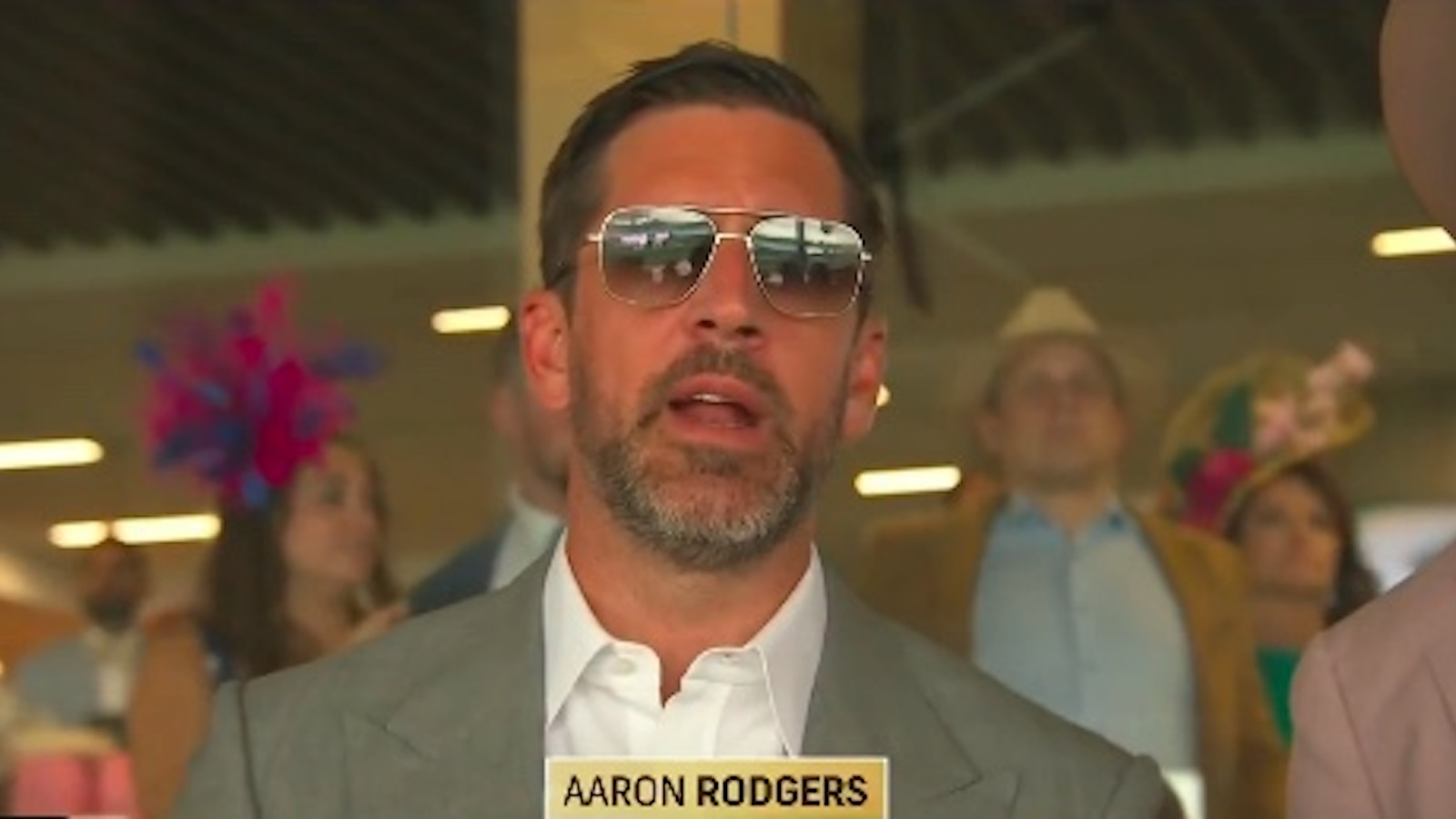 aaron rodgers kentucky derby