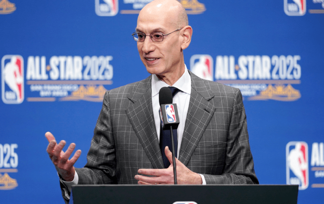 NBA commissioner Adam Silver