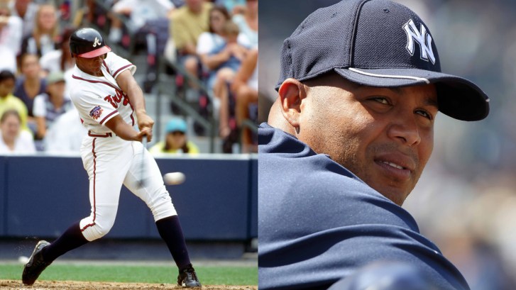Andruw Jones before and after weight gain during career