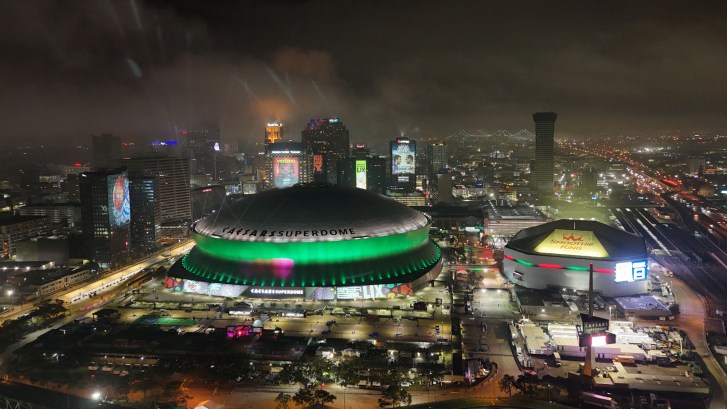 Caesars Superdome in New Orleans