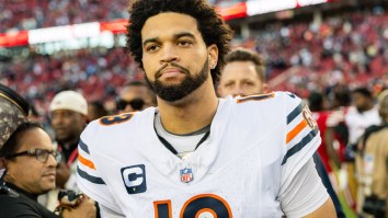 Bears’ Caleb Williams Pulls Up With Three Models At F1 Miami Party