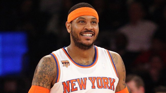 Carmelo Anthony on the Knicks