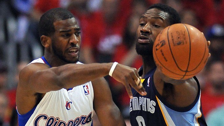 Clippers vs Grizzlies in 2012 NBA Playoffs