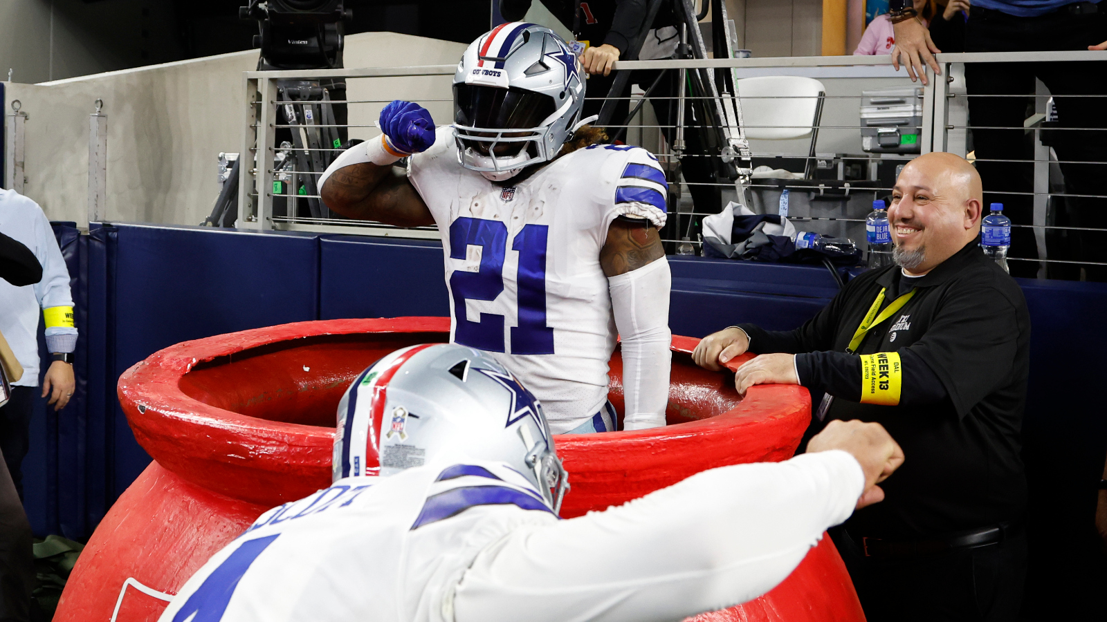 Ezekiel Elliott of the Dallas Cowboys