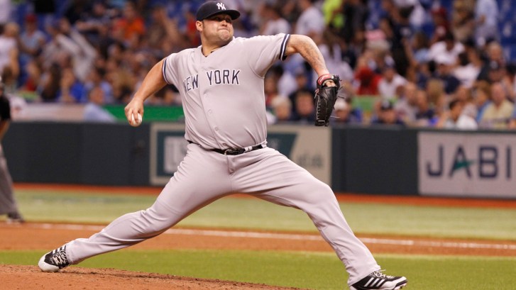 former New York Yankees pitcher Joba Chamberlain