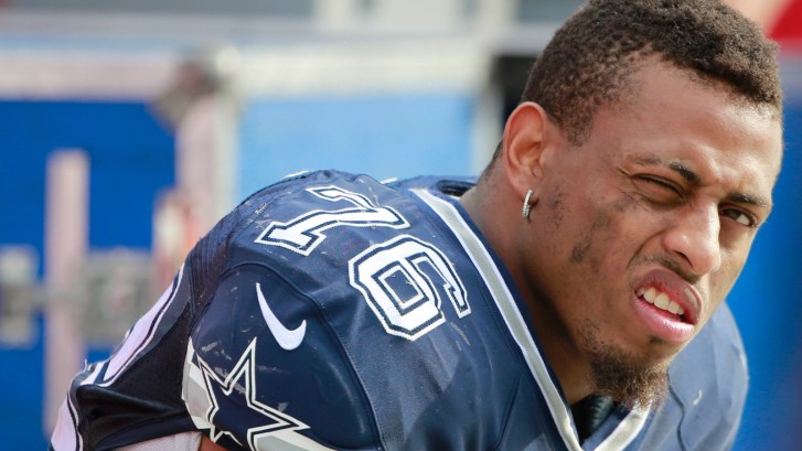 Greg Hardy with the Dallas Cowboys