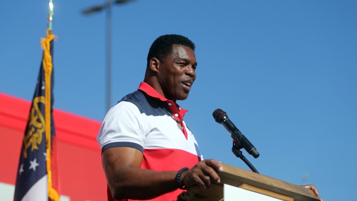 former Dallas Cowboy Herschel walker