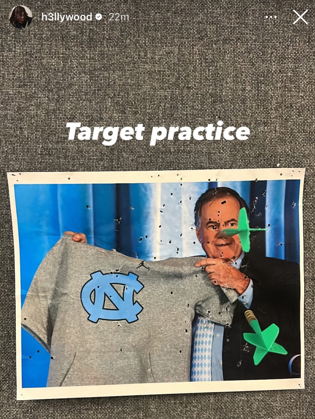 Hollywood Smothers North Carolina Bill Belichick Darts