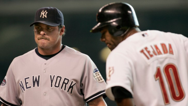 former Yankees first baseman Jason Giambi