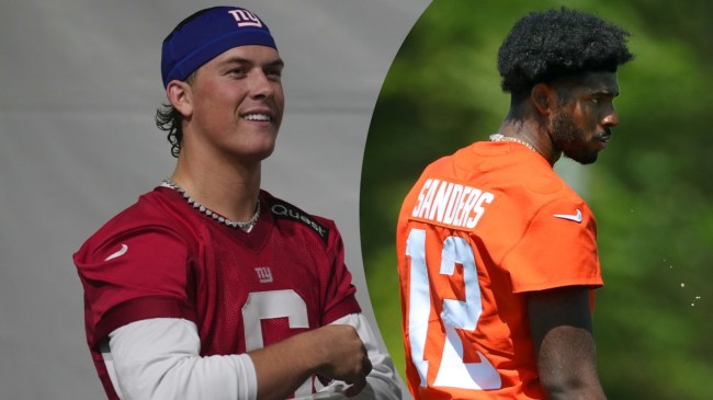 NFL rookie QBs Jaxson Dart and Shedeur Sanders