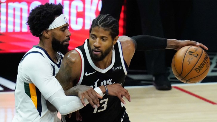 Jazz vs Clippers in 2021 NBA Playoffs