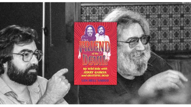 Jerry Garcia and Len Dell'Amico