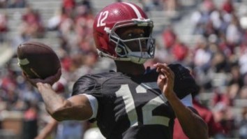 Alabama’s $1.3 Million Freshman Quarterback Buys Mom $50K Car With NIL Funds