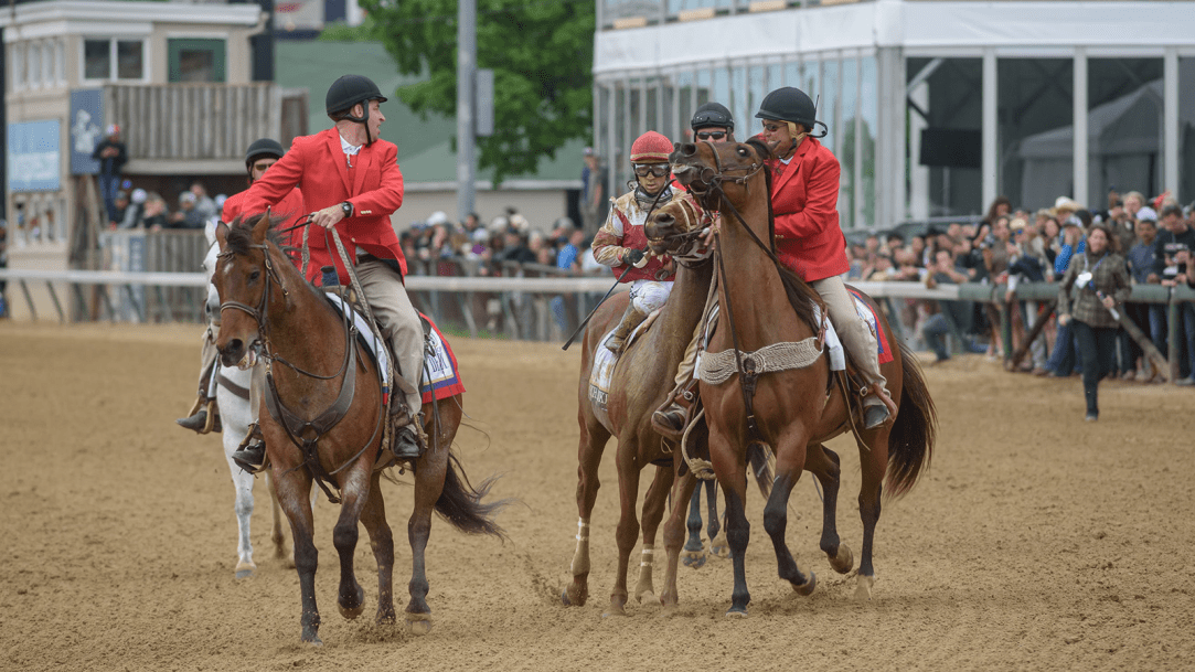 Kentucky Derby Outriders Save Jockey Fall