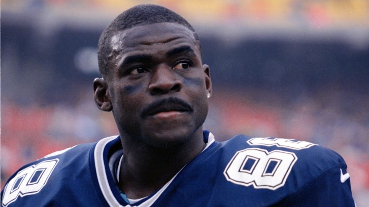 Michael Irvin with the Dallas Cowboys