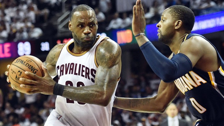 Pacers vs Cavaliers in 2017 NBA Playoffs