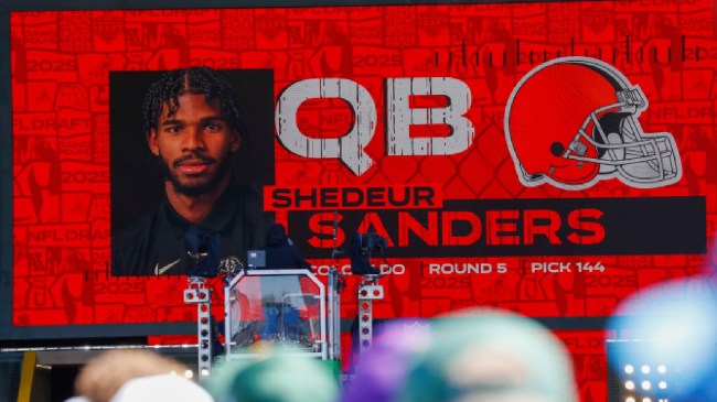 Shedeur Sanders is selected at the NFL Draft.