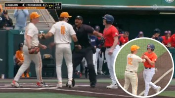 Tennessee Baseball Coach Loses Mind After Ejection Following Near Brawl Over Forceful Tag