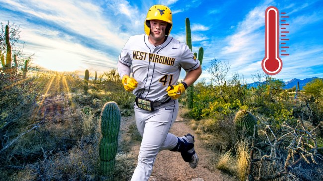 West Virginia baseball player Sam White