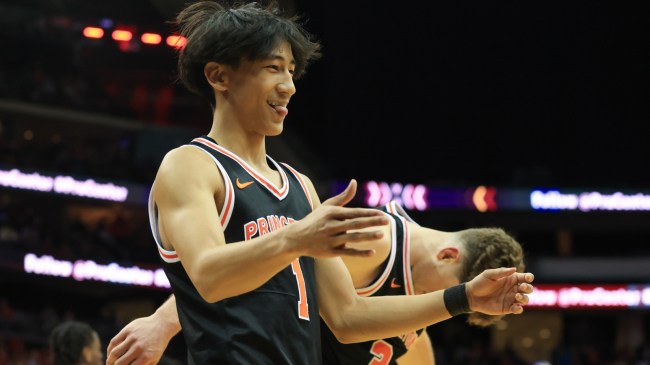 Princeton guard Xaivian Lee