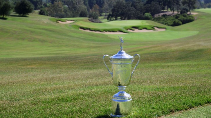 Par 3 11th hole at Los Angeles Country Club