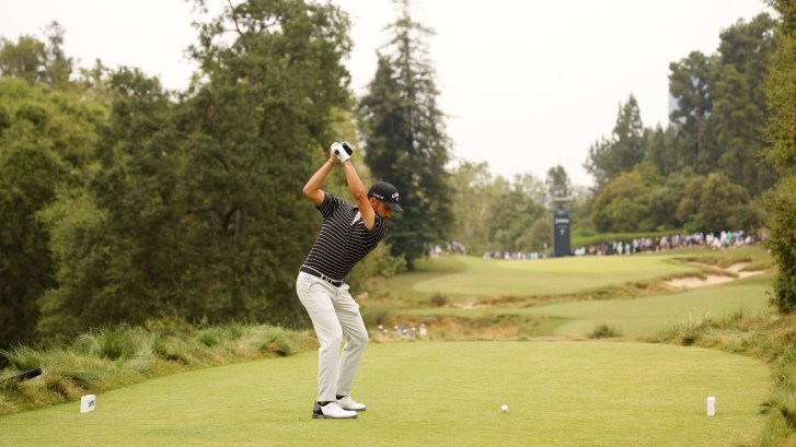 Par 3 7th hole at Los Angeles Country Club