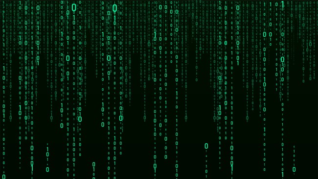 Matrix-background-simulation