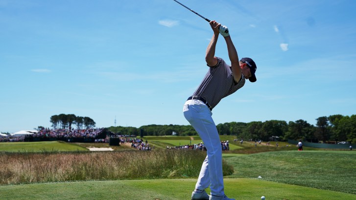 7th hole at Shinnecock Hills