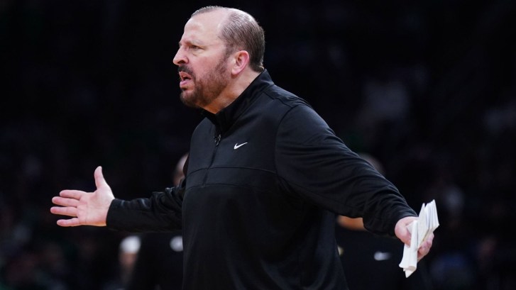 New York Knicks coach Tom Thibodeau