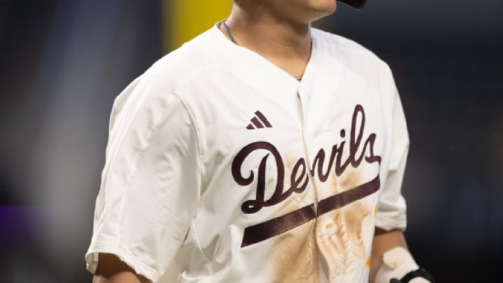Arizona State baseball jersey