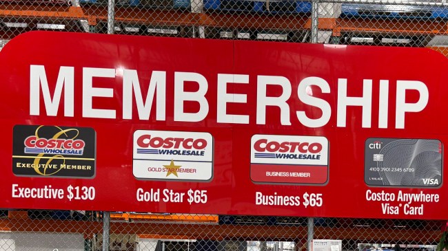 Costco membership desk