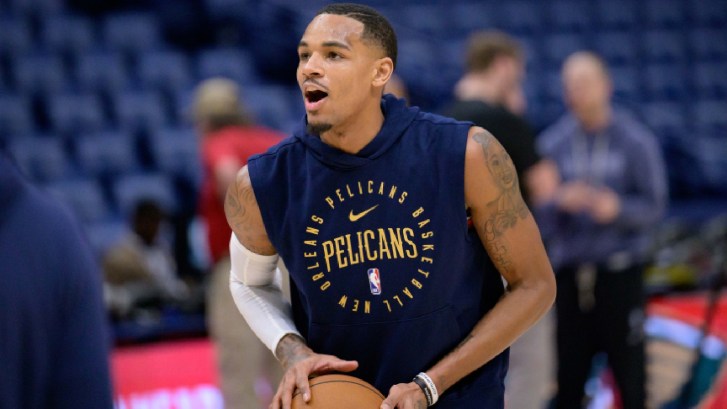 Dejounte Murray of the New Orleans Pelicans